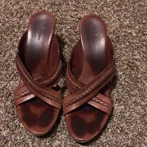Cole Haan Bohemian Leather Sandals